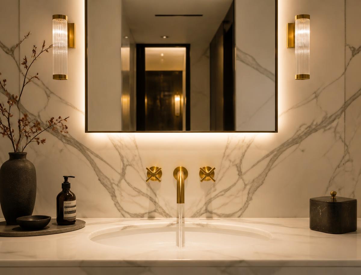 The Marble Bathhouse — Bathrooms project in Ely