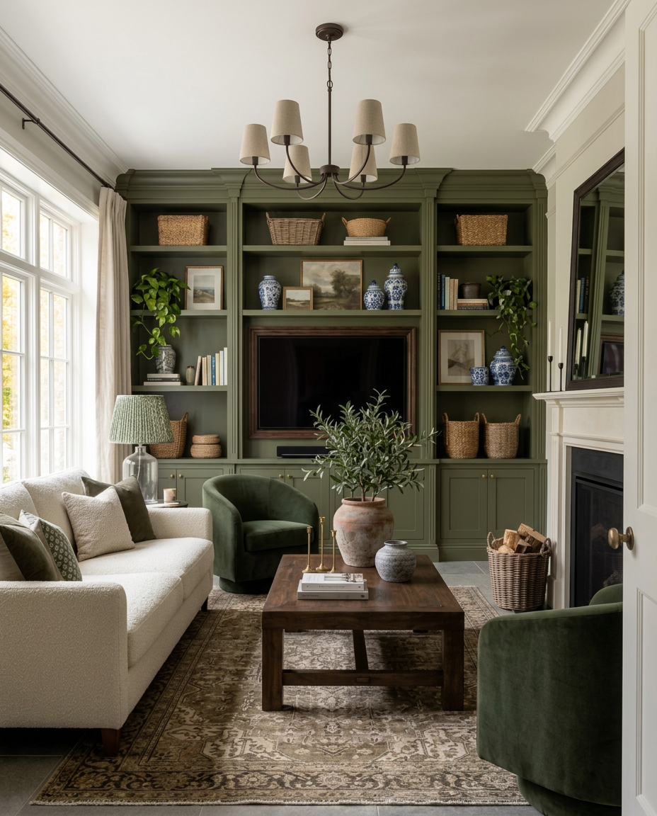 The Olive Snug — Full Interior project in Islington, London